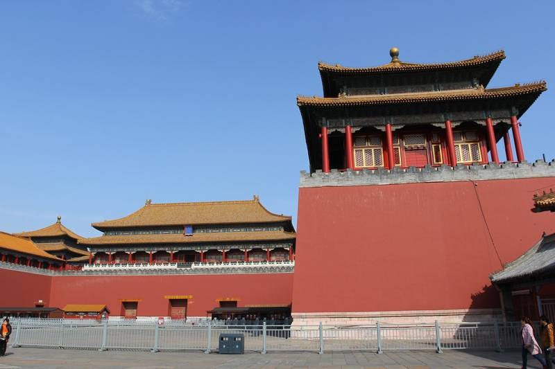 故宫实景图片