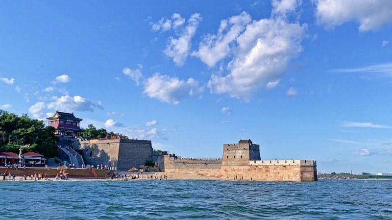 山海关古城实景图片