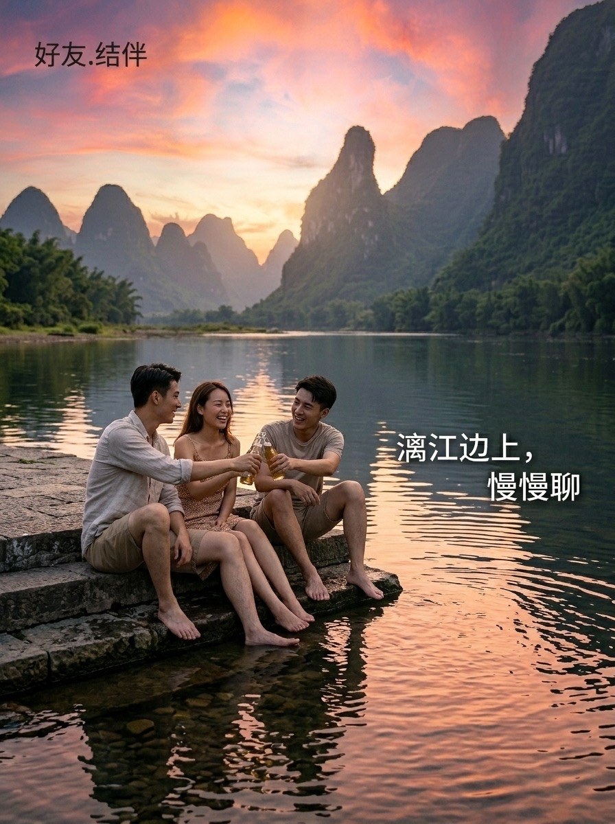 漓江实景图片